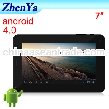 Hot Sale 7 inch Support Android 4.0/Calling/Two Cameras Tablet Pc 2G Sim Card Slot