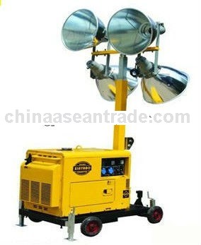 Hot Sale 8000W Mobile Light Tower Generator