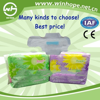 Hot Sale!! Absorbency Sanitary Napkin Manufacturer In China With Best Price!!