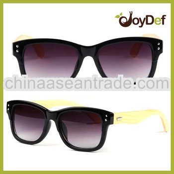 Hot Sale Custom Logo Plastic Frames Bamboo Wood Sunglasses Wholesale