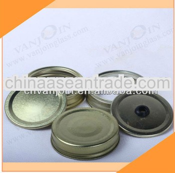 Hot Sale Promotional 70mm Gold Straw Hole Cap