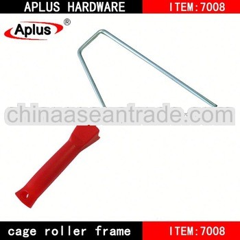 Hot Sale plastic red handle paint roller brush