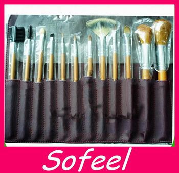 Hot Selling 12pcs Makeup Brush Set With High-end Cosmetic Bag