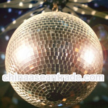 Hot on sale mini christmas decoration rainbow disco mirror balls and disco lights mirror ball