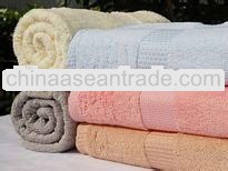 Hot promotional fashion design white hand towels wholesale