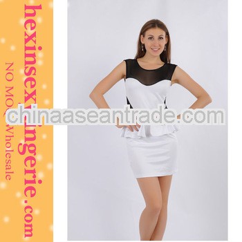 Hot sale 2013 trendy sexy ladies designer office dresses