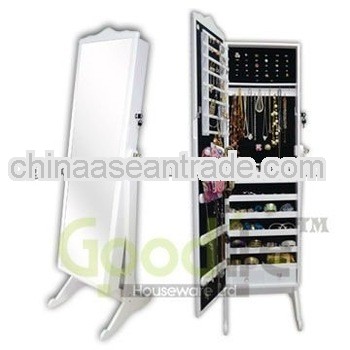 Hot sale! Wooden new design jewelry cabinet