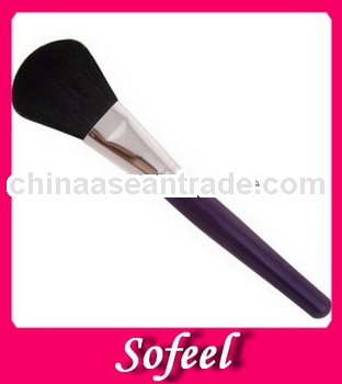 Hot sale goat hair cosmetic powder brush with fashion style