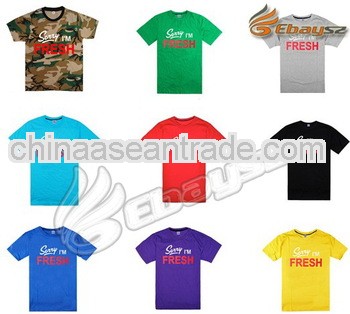 Hot-sale printing eco-friendly tee shirts wholesale