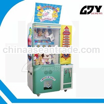 Hot sale toy claw crane arcade game vending machine ki