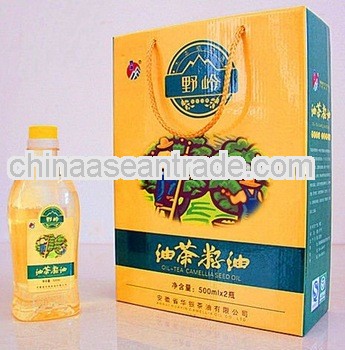 Hot selling 2012 newest purity and natural camellia cooking oil