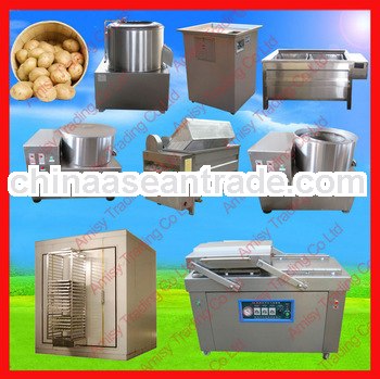 Hot selling Industrial potato chip machine, potato sticks making machine