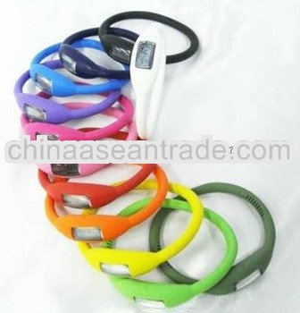 Hot sports watches in korea silicone