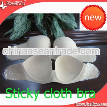 Hot well women sticky strapless seamless adhesive one piece bra