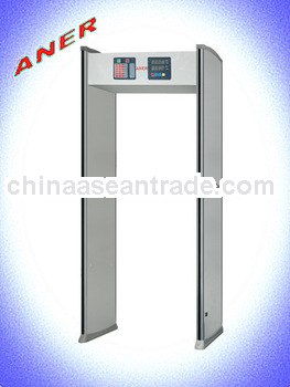 Hotel door security device six detecting zones security scanner gate