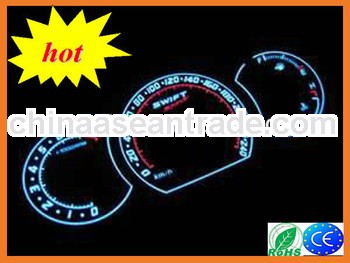 Hottest!! High brightness & various design el car meter,el car instrument board