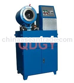 Hydraulic hose crimping machine