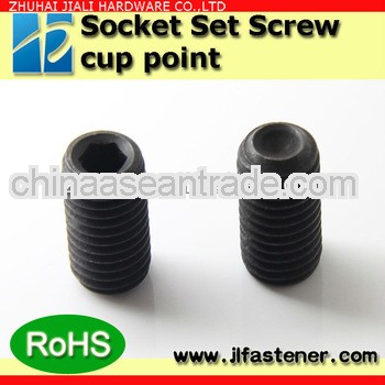 ISO 4029 Gr 12.9 socket head set screw with cup point