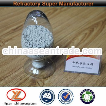 ISO certification High Strength Corundum Refractory Castable