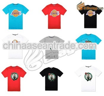 Image emboridery short sleeve compressed t shirt