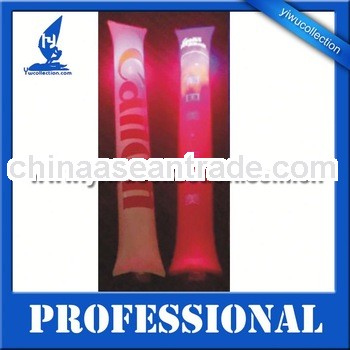 Inflatable LED noise maker,PE LED light cheer up stick