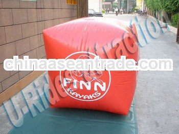 Inflatable buoys Water safety products cube shape buoy