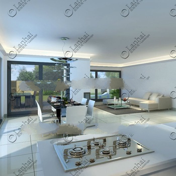 Interior 3D Rendering in Architecture Design