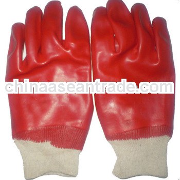 Interlock shell chemical resistant gloves pvc