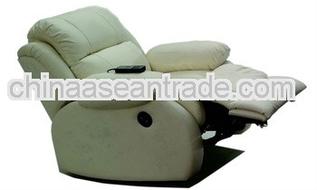 Italy New Design, Genuine Leather, manual or Electric control Function Chair recliner chairs, cheap