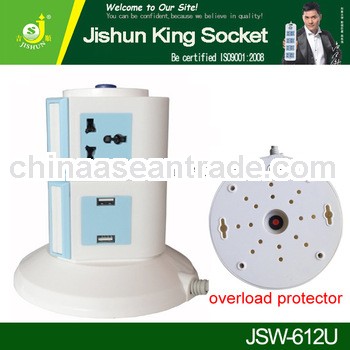 JSW-612U 2500W Light Switched Extension Socket For UAE