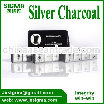 Japanese style Silver charcoal for Hookah