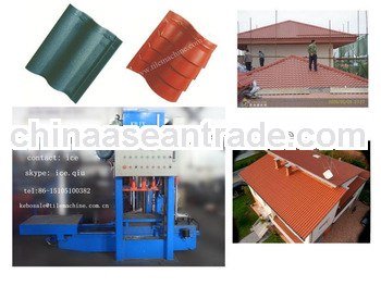 KB-125C Africa concrete roof tile machine/low price tile machine
