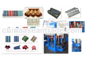 KB-125C Fast molding roof tile forming machine/roof tile machine/concrete roof tile machine