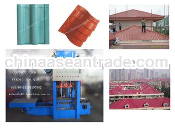 KB-125C Japan tile concrete roof tile machine/low price tile machine