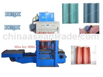 KB-125C Roof tile machine/ high quality terrazzo tile machine/ tile forming machine