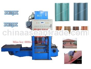 KB-125C Roof tile machine/ low energy terrazzo tile machine/ tile forming machine