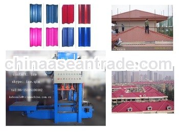 KB-125C Super profitable concrete roof tile machine/low price tile machine