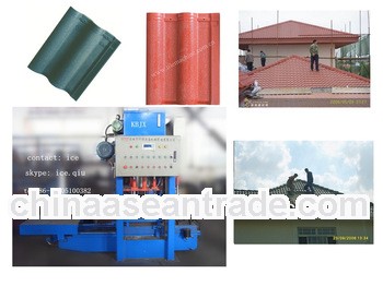 KB-125C hydraulic pressed concrete roof tile making machine