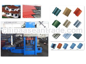 KB-125C low invest and high profit concrete tile machine