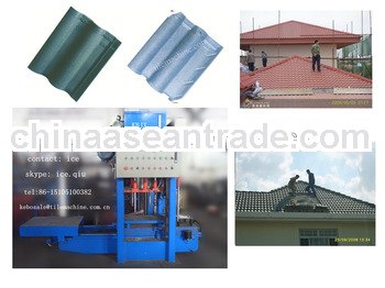 KB-125C low price manual concrete roof tile making machine