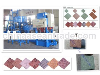 KB-125E/400 Semi-Automatical Hydraulic Floor tile making machine