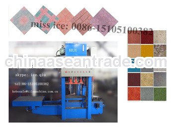 KB-125E/400 automatic plant terrazzo floor tile making machine