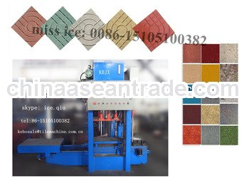 KB-125E/400 automatic production line terrazzo floor tile making machine