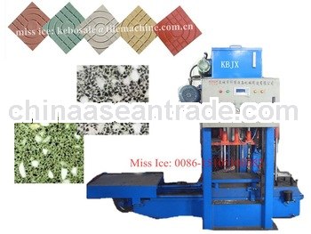 KB-125E/400 concrete tile machine terrazzo floor tile making machine