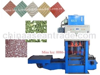 KB-125E/400 concrete tiles terrazzo floor tile making machine