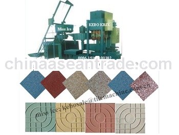 KB-125E/400 easily operated terrazzo floor tile making machine