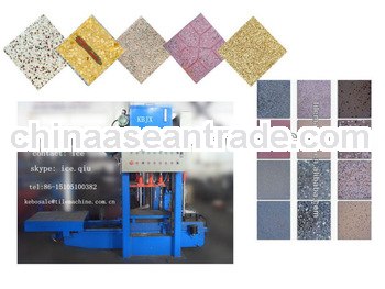 KB-125E/400 high effiency concrete floor tile equipment