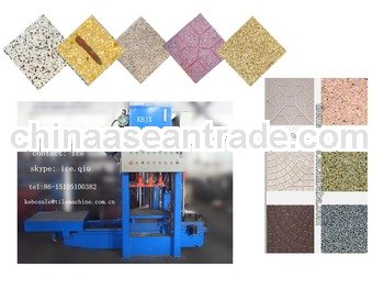 KB-125E/400 high quality hydraulic terrazzo tile press machinery