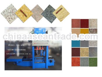 KB-125E/400 little investment floor tile making machine