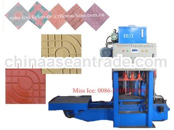 KB-125E/400 roof tiles terrazzo floor tile making machine